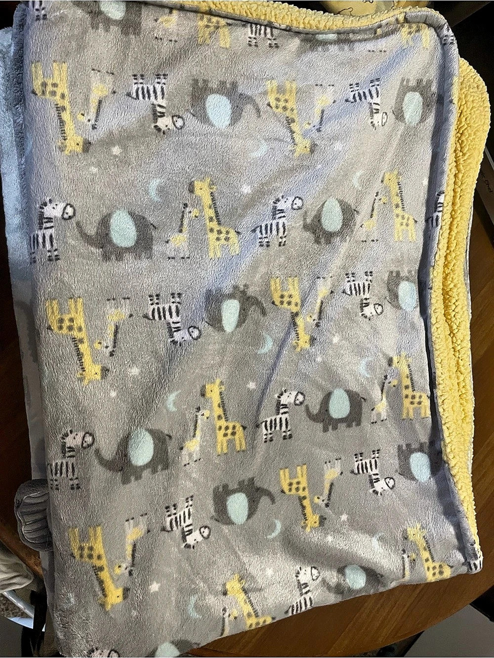 Animal Print baby blanket bundle
